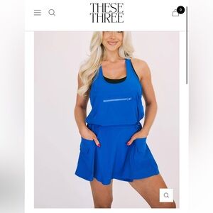 Zipper pocketed dress
